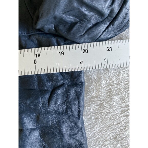 Leather Motorcycle Jacket - Dainese, mens 50 (medium) Dark Blue - Picture 15 of 15